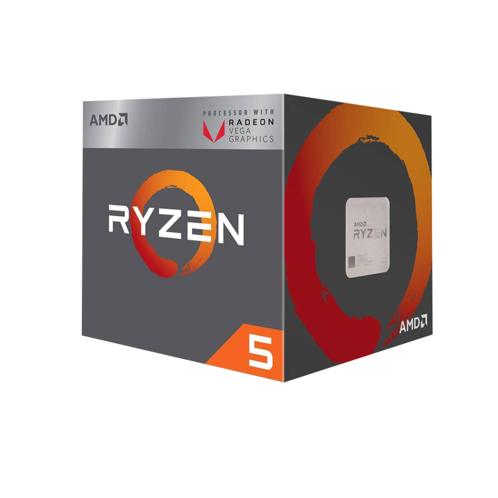Procesador AMD Ryzen 5 2400G YD2400C5FBBOX Radeon RX Vega 11, S-AM4, 3.60GHz, Quad-Core, 2MB L2 Cache, con Disipador Wraith Stealth