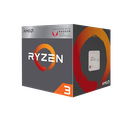 Procesador AMD Ryzen 3 2200G YD2200C5FBBOX con Gráficos Radeon Vega 8, S-AM4, 3.50GHz, Quad-Core, 2MB L2 Cache, con Disipador Wraith Stealth ― Verifica que tú tarjeta madre esté preparada para Ryzen serie 2000